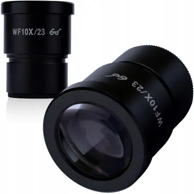 Okulari Za Mikroskop WF10X/23 – Sirokokutni 30 Mm | 10x Povećanje | Staklena Optika