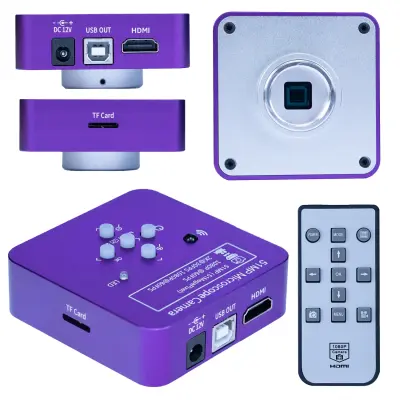 Puppis Pink PRO KMPPP-HDMI-USB 51MP Mikroskopska Kamera – FullHD/4K | HDMI/USB, 16MP Fotografije