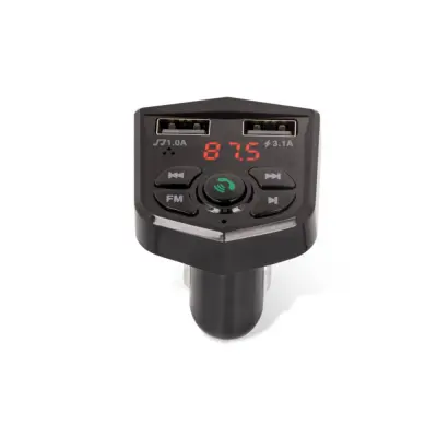 Bluetooth punjač za auto s FM radiom / USB-om i hands-free kitom