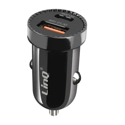 Punjač za upaljač u automobilu 38 W Power Delivery + USB Quick Charge