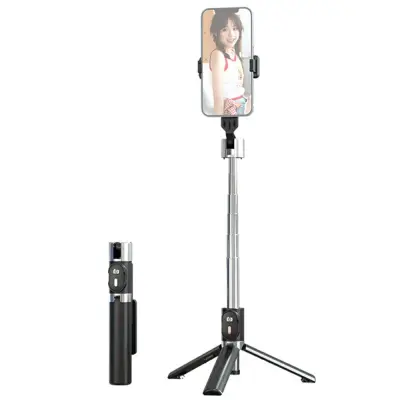 USAMS SELFIE STICK ZB324 MINI BEŽIČNI ZA SMARTPHONE, DOHVAT 10 M S BLUETOOTHOM