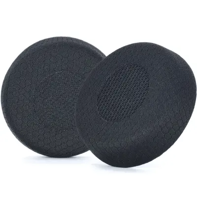2 kom. Jastučići za uši - Kompatibilni s Jabra Evolve 75/75+/75 UC/75MS slušalicama Crna