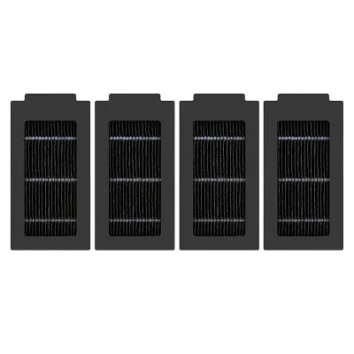 Zamjenski HEPA filteri kompatibilni s Ecovacs DEEBOT T50 Omni - Paket od 4 komada Crna