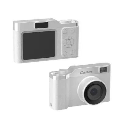 Kompaktni digitalni fotoaparat s 5x optičkim zumom i snimanjem Full HD videa Bijela