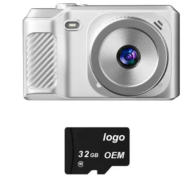 K10 Digitalni Fotoaparat i 32GB TF kartica za snimanje uspomena Bijela