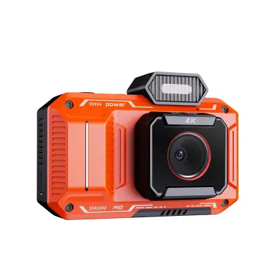 4K Digitalni fotoaparat za snimanje uspomena Narančasta