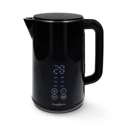 Električno kuhalo za vodu 1.7L 2200W s indikatorom temperature