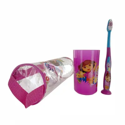 3-dijelni set za djecu s motivom Dora istražuje