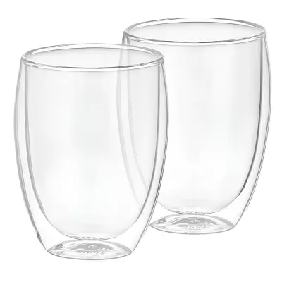 Set od 2 čaše za pića od 350 ml od borosilikatnog stakla