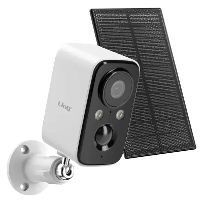 Nadzorna kamera + Solarni panel 1.5W PIR detekcija Vodootporna IP65 LinQ