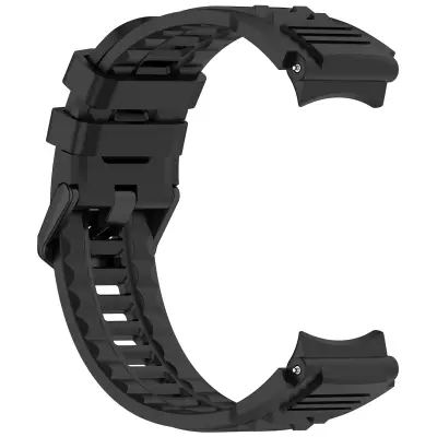 Silikonska narukvica za sat kompatibilna s Amazfit T-Rex 3 Pro - dostupno više boja Crna