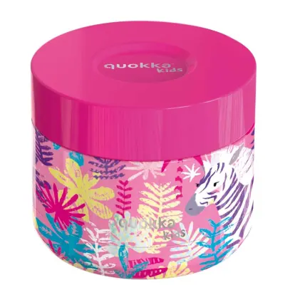Posuda za hranu od 369 ml za djecu, model Whim Kids, s motivom zebri