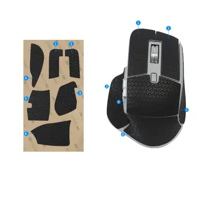 Koža za miša s poboljšanim prianjanjem za Logitech MX Master 3\/3s Crna