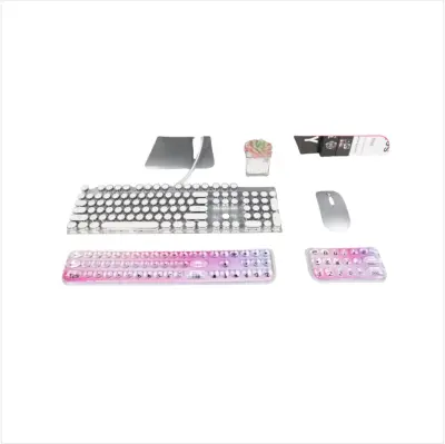 Ergonomski set podloga za zglob miša i tipkovnice od silikona - Digitalni i Analogni dizajn Višebojno1