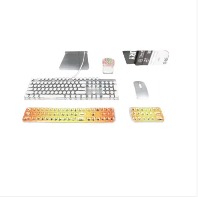 Ergonomski set podloga za zglob miša i tipkovnice od silikona - Digitalni i Analogni dizajn Višebojno2
