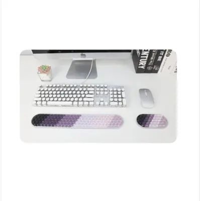 Ergonomski set podloga za zglob miša i tipkovnice od silikona - Digitalni i Analogni dizajn Višebojna5