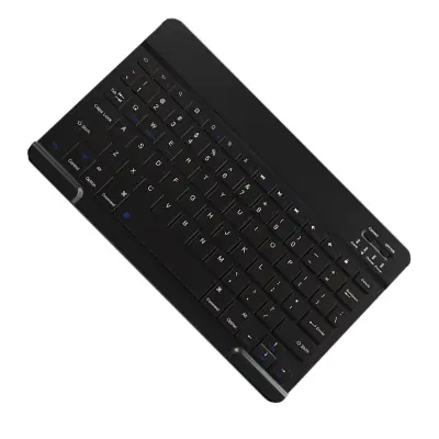 Bežična Bluetooth tipkovnica - 10-inčna punjiva Crna