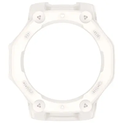Hollow Armor Case Compatible with Amazfit T-Rex 3 Pro 48mm - White TPU Protective Cover Bijela