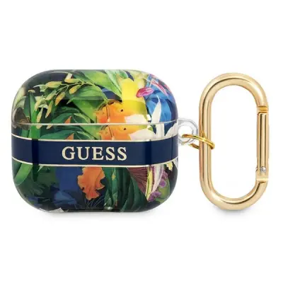 Maska za Airpods 3 Flowers s prstenom