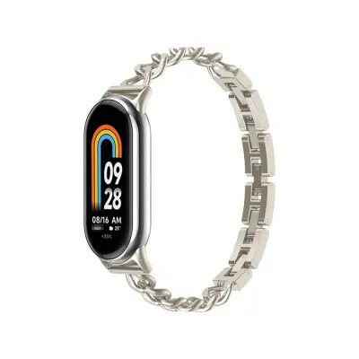 Metalna narukvica kompatibilna sa Xiaomi Mi Band 8/9/10 - Elegantna narukvica od nehrđajućeg čelika Starlight