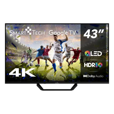 SmartTech pametni TV 43″ QLED 4K Google TV 5.0