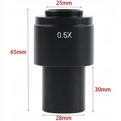 Reduktor 0.5X C-Mount 25mm – Povećano Vidno Polje | Kompatibilnost s ODM-180X