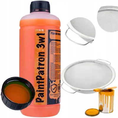 Pjenilica PaintPatron 3u1 1L – Zaštita i Čišćenje Airless Raspršivača | Metalno Sito 290mm