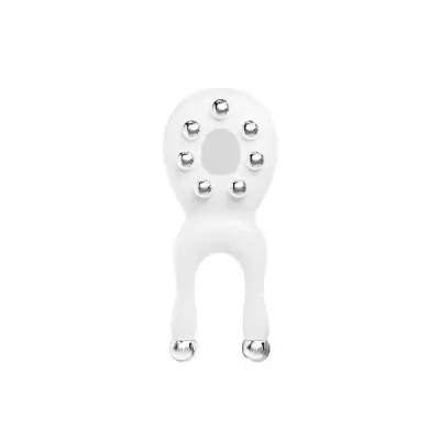 Facial, Eye & Nose Bridge Massager - 9D Spherical, Multi-Light, EMS Microcurrent Bijela