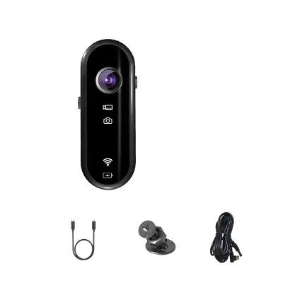 Y3 Thumb Action Camera Car Kit: Uhvatite svaku avanturu Crna