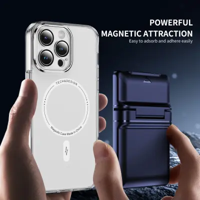 Magnetni držač kartica novčanik s postoljem za telefon Plava