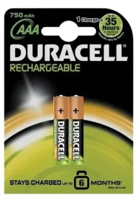 Baterije punjive Duracell AAA K2 750 mAh