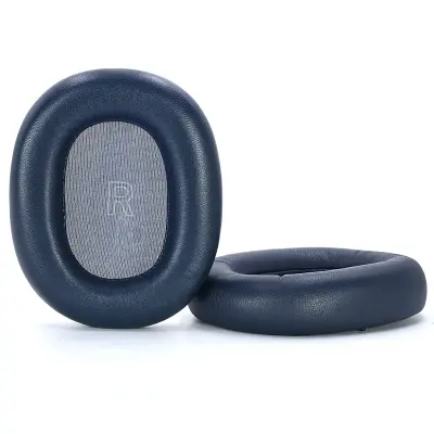 2 kom. Jastučići za uši od janjeće kože kompatibilni s B&O Beoplay H95 ANC slušalicama - Jastučići od memorijske pjene Plava