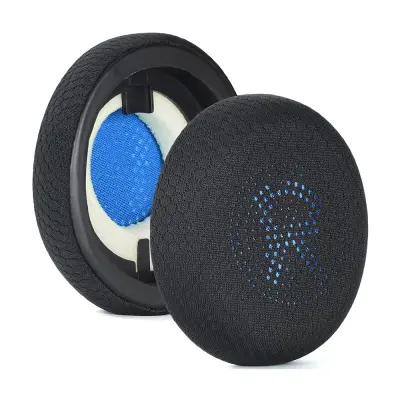 Zamjenski jastučići za uši za Jabra Elite 45h & Evolve2 65 UC - 2 komada, memorijska pjena Crna