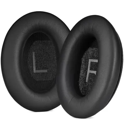 2 Zamjenska jastučića za uši kompatibilna s Bose QuietComfort Bluetooth slušalicama - Crna Crna