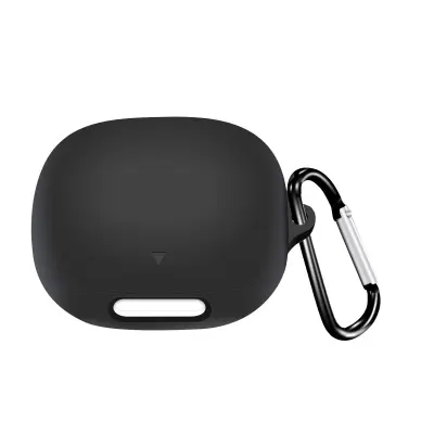 Silikonska futrola kompatibilna s Anker Soundcore Liberty 4 Pro Bluetooth slušalicama - Zaštitna navlaka Crna