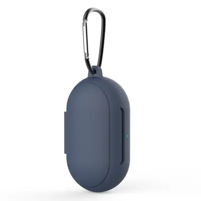Ponoćno plavo silikonsko kućište za kompatibilne Samsung Galaxy Buds & Buds Plus - Zaštitno i protiv gubitka Plava