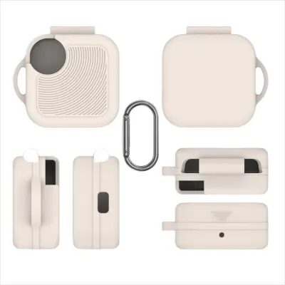 Silikonska zaštitna futrola za kompatibilne Buds Pro2/2plus/2 univerzalne Bluetooth slušalice Bež