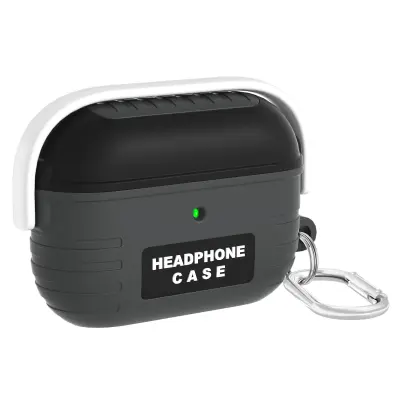 Zaštitna silikonska futrola za Apple AirPods 3 Tamno siva