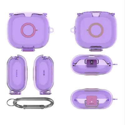 TPU zaštitna futrola za Beats Powerbeats Pro 2 Bluetooth sportske slušalice - otporna na udarce, vodootporna Ljubičasta