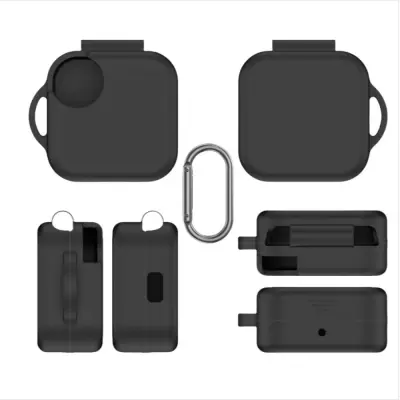 Silikonska zaštitna futrola za kompatibilne Buds Pro2/2plus/2 univerzalne Bluetooth slušalice Crna