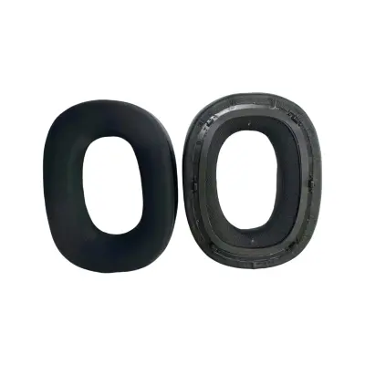 Zamjenski gel jastučići za slušalice kompatibilni s Bowers & Wilkins PX 7S2/PX8, 2 kom Crna