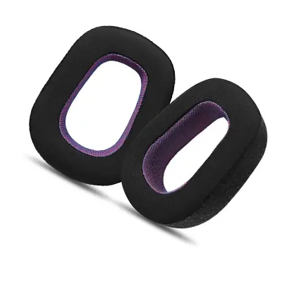 Zamjenski jastučići za kompatibilne Logitech Zone Vibe 100/125 slušalice - Crna i ljubičasta (2 komada) Crna i ljubičasta