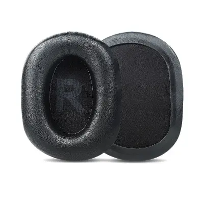 Vrhunski jastučići za uši od janjeće kože za Logitech G PRO X - Crni (Par) Crna