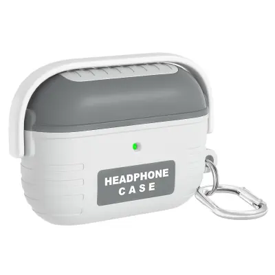 Zaštitna silikonska futrola za Apple AirPods 3 Svijetlo siva