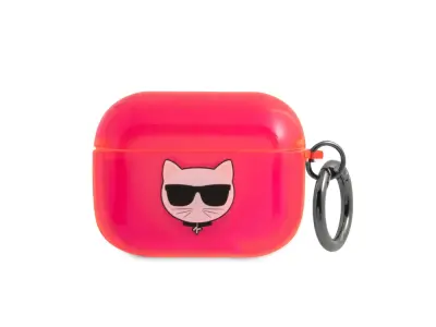 Maska za Airpods Pro Choupette prozirni silikon