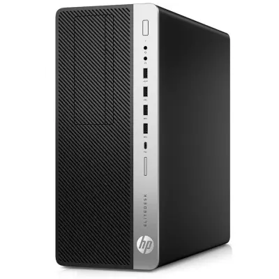 Obnovljen - kao nov - Računalo HP EliteDesk 800 G5 SFF, Intel Core i7 9700, 3.0Ghz, 8 GB RAM, 256 GB SSD, Intel UHD 630, Windows | Crna |