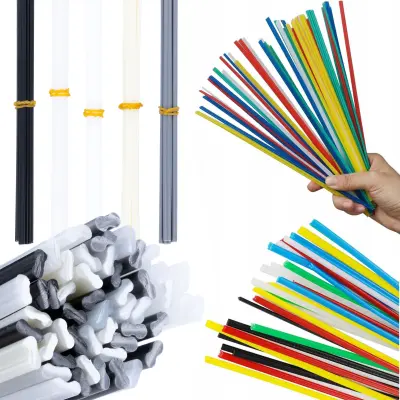 Set Lemnih Žica Za Plastiku Mini Rosfix – 5 Vrsta (PP, PE, ABS, PVC) | 50 Komada