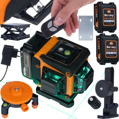 Križni Animal Pro Hawk RAPH 12L Laser – 12 Linija | IP54 | USB-C | Set Sa Daljinskim Upravljačem