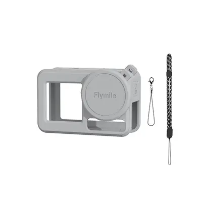Silikonska navlaka i poklopac objektiva za DJI Osmo Action 5 Pro Plava