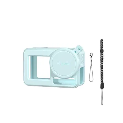 Silikonska navlaka i poklopac objektiva za DJI Osmo Action 5 Pro Plava